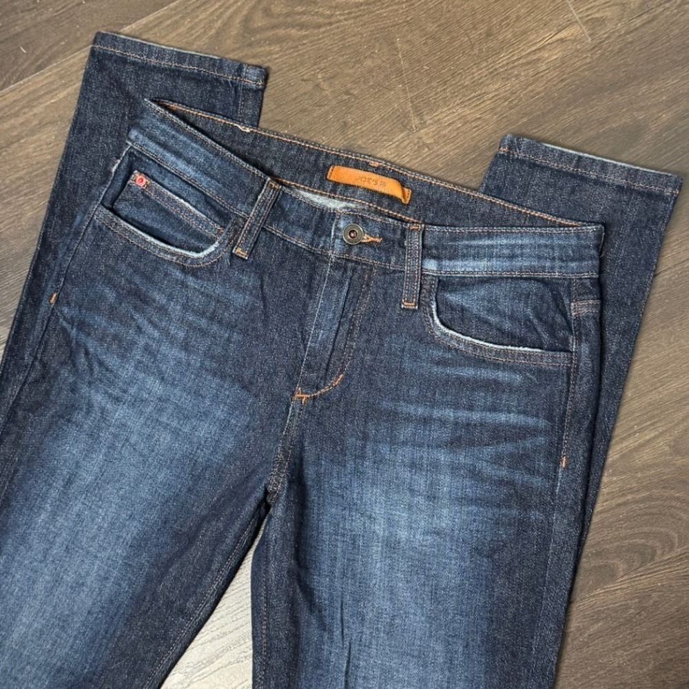 Joes Jeans Akari Straight Ankle Dark Wash Denim size 27‎ Japanese Denim